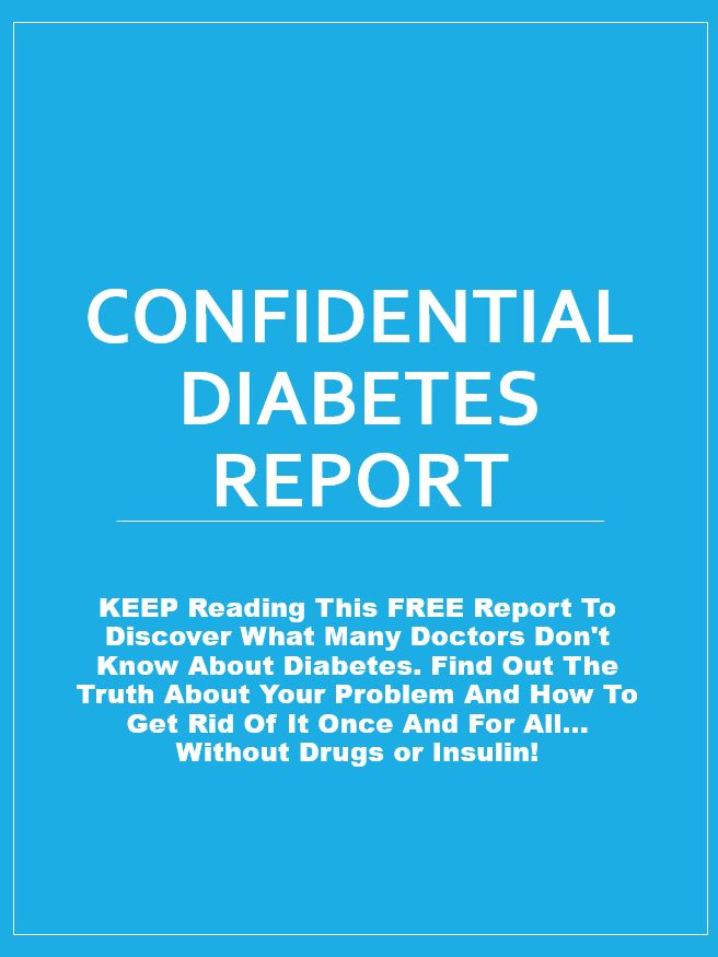 Confidential Diabetes Report